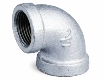 High-pressure threaded fittings elbow banded equal BL 90 degree